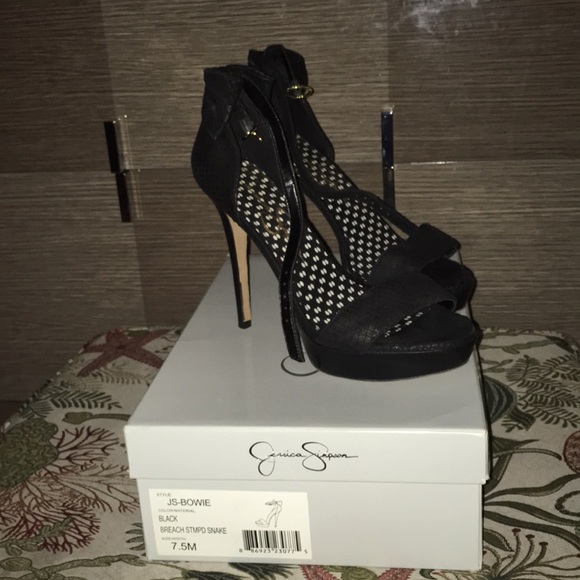 Size 7.5 JS-Bowie Black - Picture 2 of 2